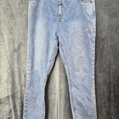 Mister Zimi Womens  Size 16 Straight Leg Jeans Blue 