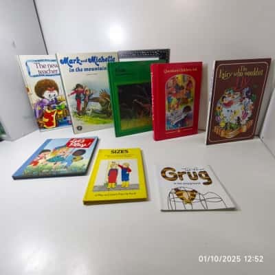 8x Vintage Retro Children's Classics Bundle Books 