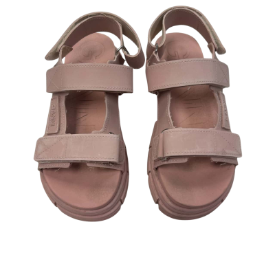 Ganni Womens Platform Sandals Size 38 Pink  
