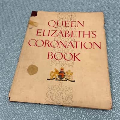 QUEEN ELIZABERHS CORONATION BOOK