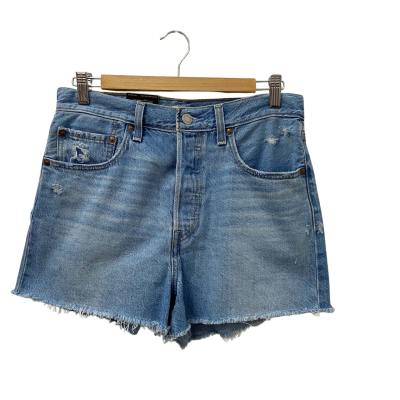 Levi's Womens  Size 30 Denim Shorts Blue 