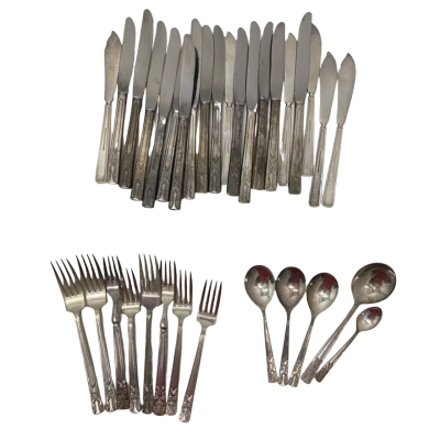 Grosvenor Stainless Steel Cutlery Bulk Pack