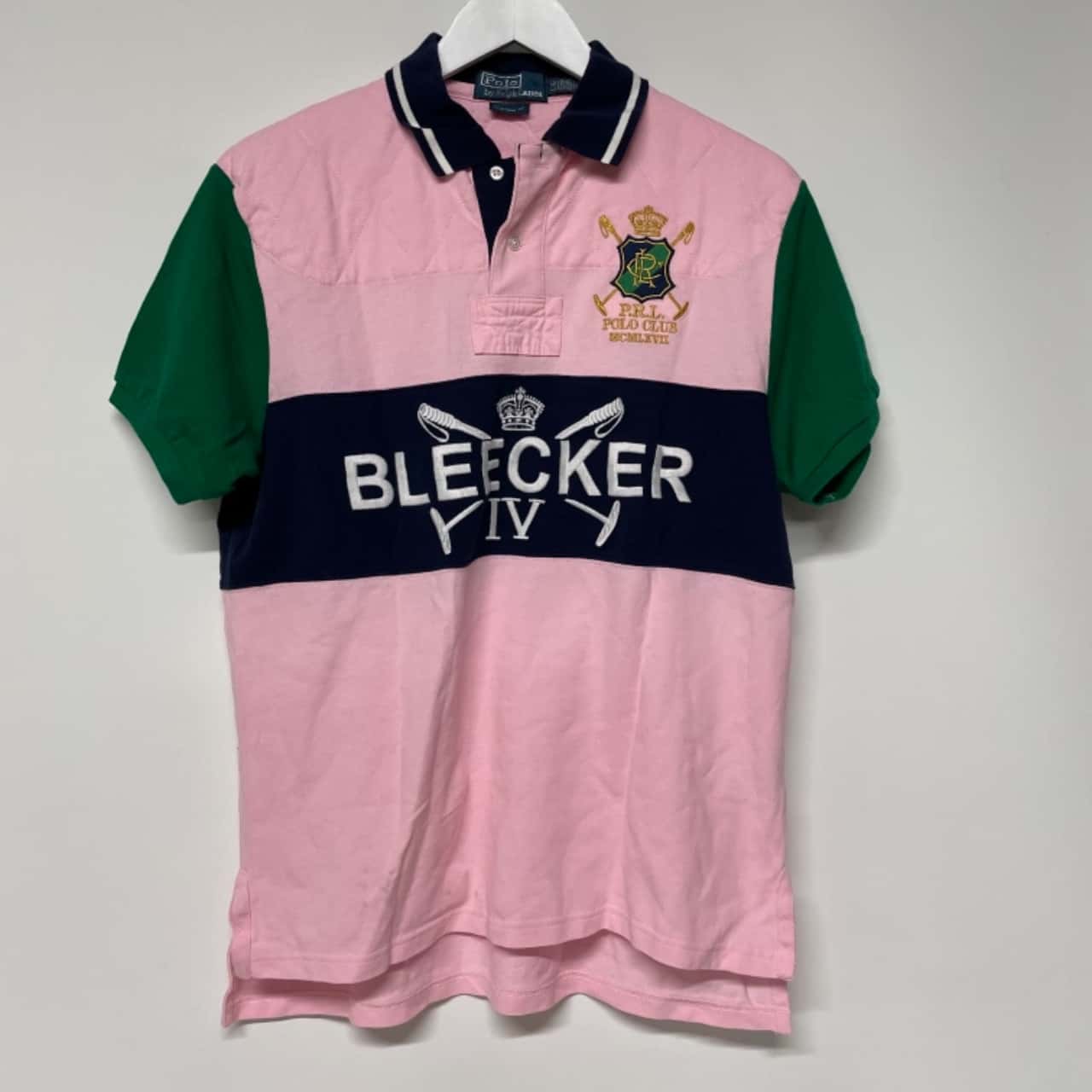 Polo by Ralph Lauren, Pink with navy 