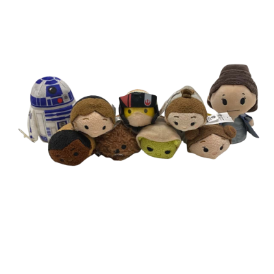 Star Wars Assorted Tsum Tsum + Itty Bittys Collection - 9 Pieces