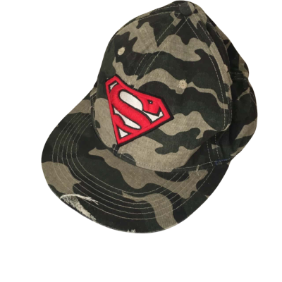  Mens  Size One Size Cap Camouflage Superman Cap