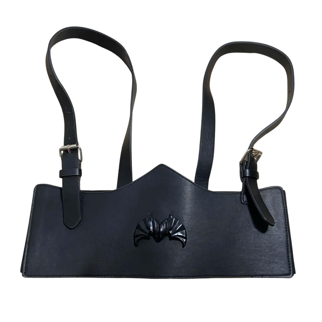 Zac's Alter Ego Zac's Alter Ego - PU Choker & Chain Harnas - Zwart | At