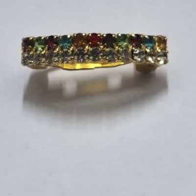  Womens Brooch Multicoloured 