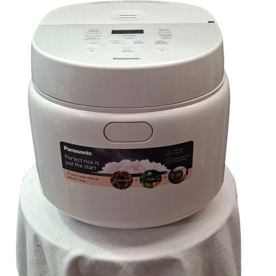The Panasonic 10 auto cook menu's 