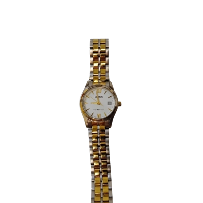 SeikoLorus Womens Two Tone Watch