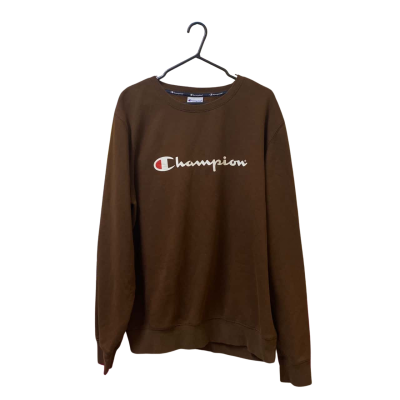 Champion Mens  Size XXL Jumper Brown 