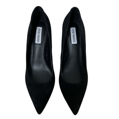 Steve Madden Womens  Size 40 Black Suede High Heals
