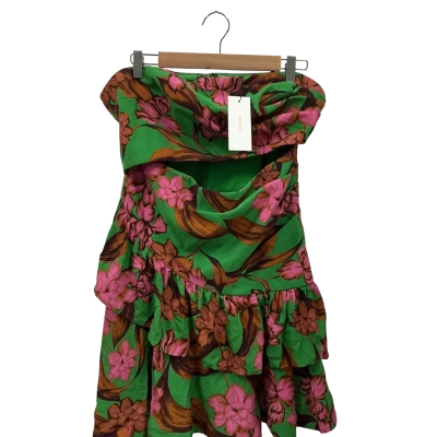Sheike Womens  Size 14 Floral Strapless mini Dress