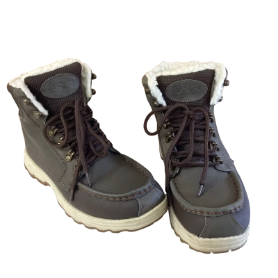 Chute Waterproof Leather Winter Hiking Boots Sherpa Lined UK 9 