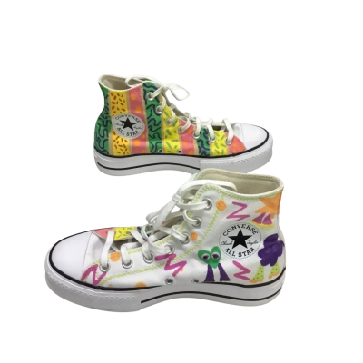 Hand-painted Converse Chuck Taylor All Star High Tops Women’s Size US 7 Sneakers