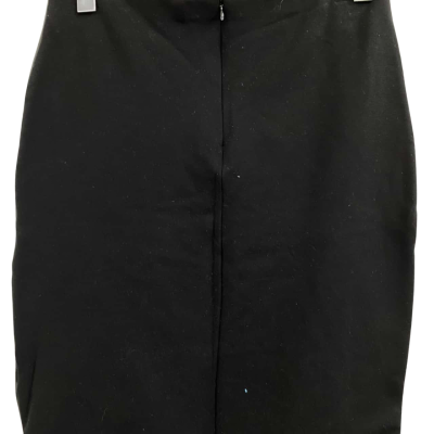 Laura Ashley Womens  Size 10 Pencil Skirt Black  