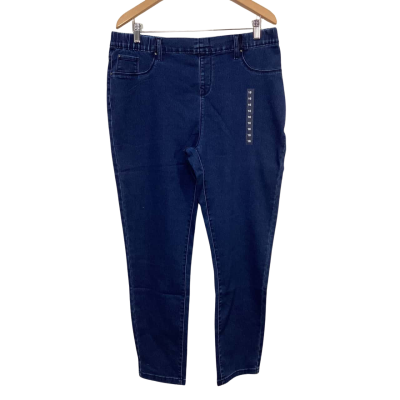BNWT Rockmans Womens Size 16 Mid Wash Skinny Leg Jeggings