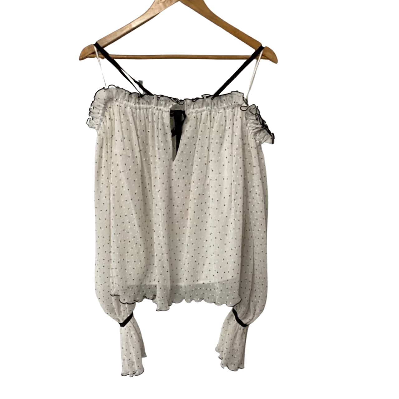 alice McCall Womens Size 8 Long Sleeve Black / White BNWT Rrp 280(s)