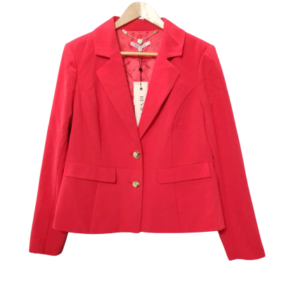 Review Women's Size 16 Red Blazer 