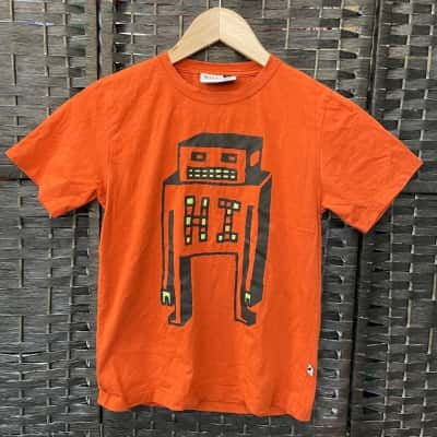 Minti Kids  Size 10 T-Shirt Burnt Orange 