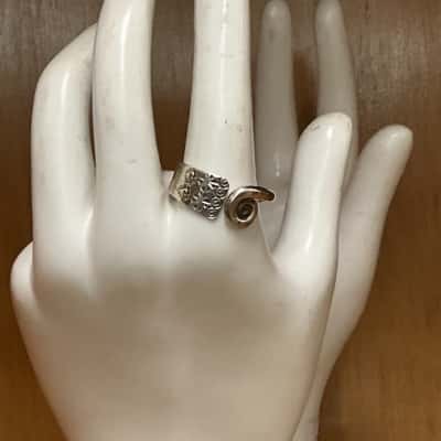  Womens Ring Silver stamped925