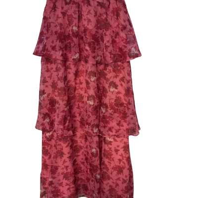 Petal + Pup Womens  Size XS Tiered Skirt Floral / Pink  