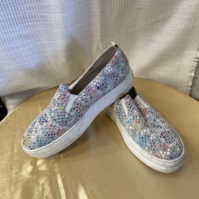 Midas Womens  Size 40 Sneakers Multicoloured / White 