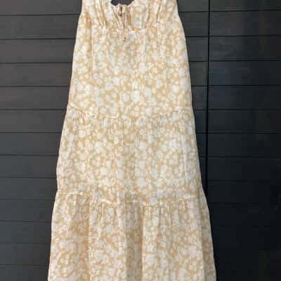 Ghanda Womens  Size L Beige Dress (1)