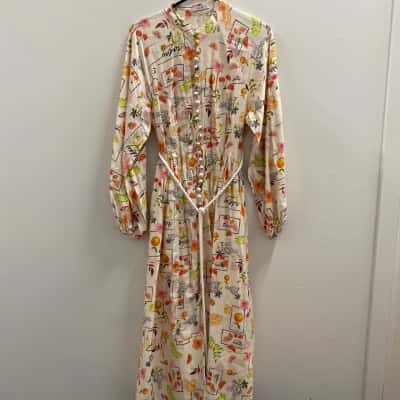 Sheike Womens  Size 10 Midi Dress Floral  