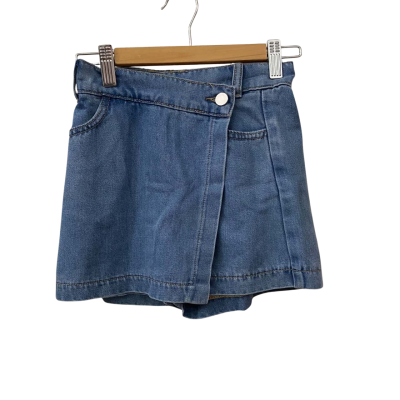 Seed Teen Size 8 denim Skort Blue 