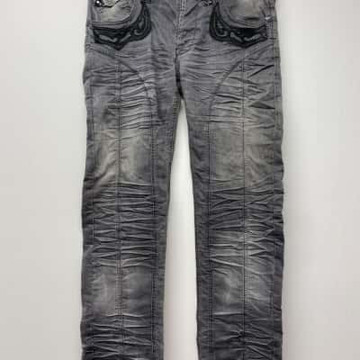 Grey Jeneric Jeans Mens  Size 36 