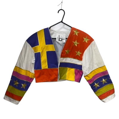 Vintage IBE Multicoloured Blazer Size 10