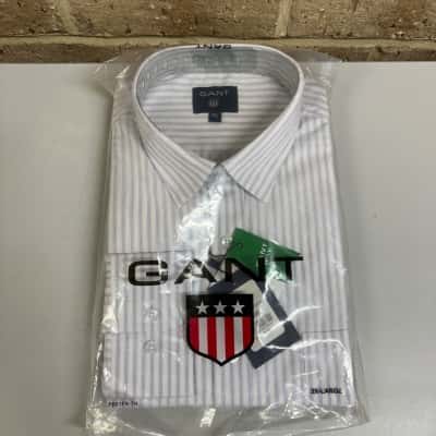 Gant Mens slim fit shirt  Size 2XL 