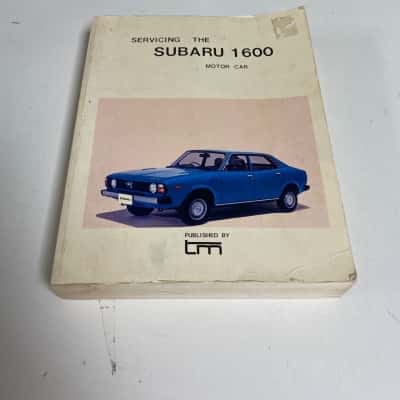Servicing the Subaru 1600 Manual - Published By TM