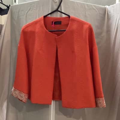  Womens Size S Orange Jacket