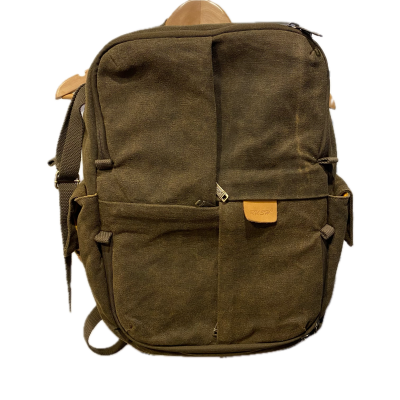 Rush Unisex Bag Brown with customisable compartments