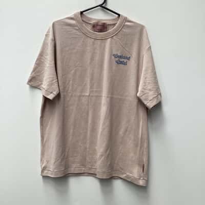 Weekend Cartel Mens Tee Light Brown Size XL