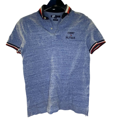 Tommy Hilfiger Mens  Size Plus Size Grey T-shirt 