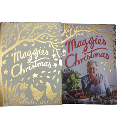 Maggie’s Christmas Hardcover Cookbook With Slipcase