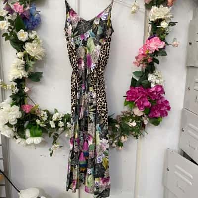Kachel Womens  Size S Maxi Dress Animal print / Floral 