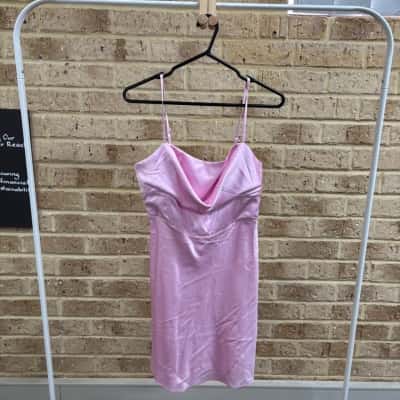 Dotti Womens pale pink mini dress Size 10 