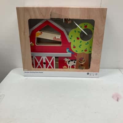 Anko (Kmart) Wooden Activity Farm House NEW