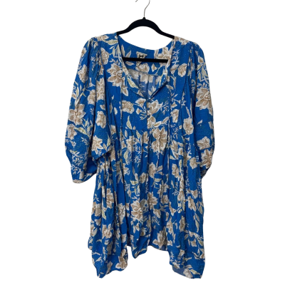 Jaase Womens  Size 16 Midi Dress Blue 