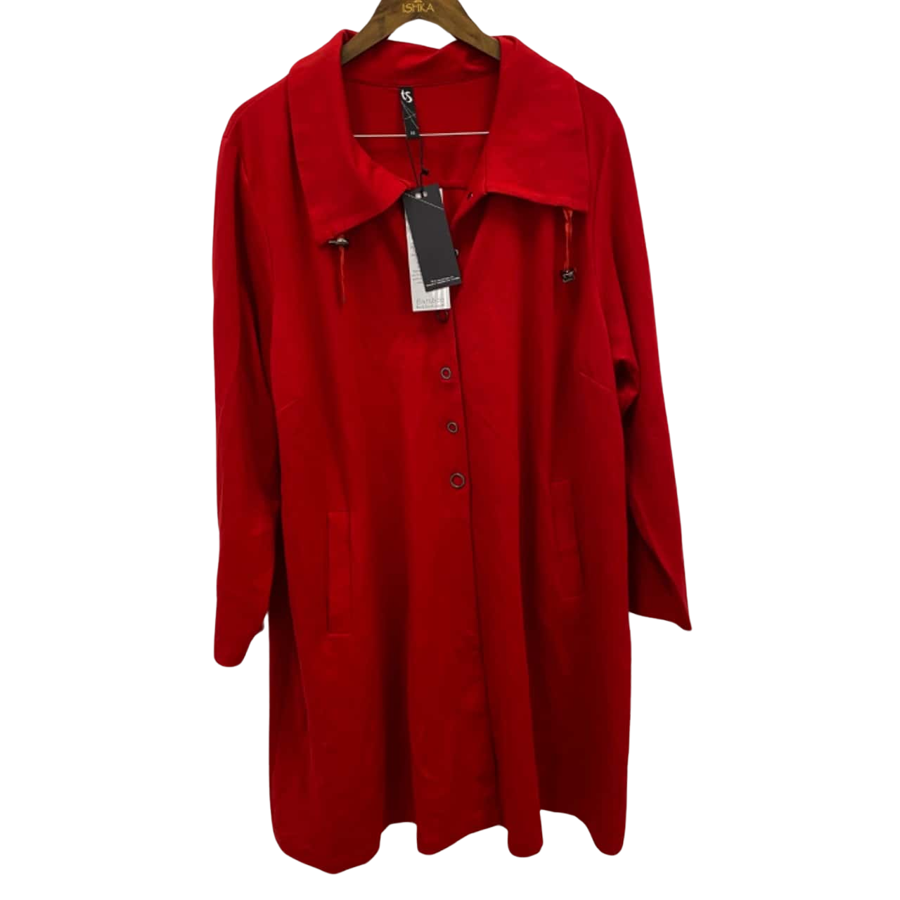 Taking Shape Womens Size 22 Button Up Red Jacket(s)