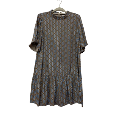 BNWT Seed Womens Deep Brass Retro Dress Size 16 RRP$149.95