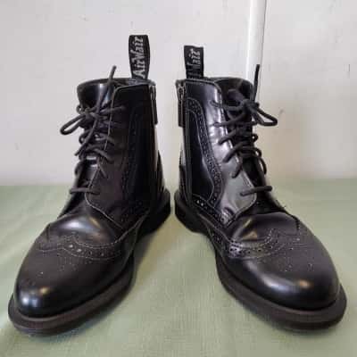 Womens Dr. Martens Boots Black Side Zip UK 3.5 EU 36