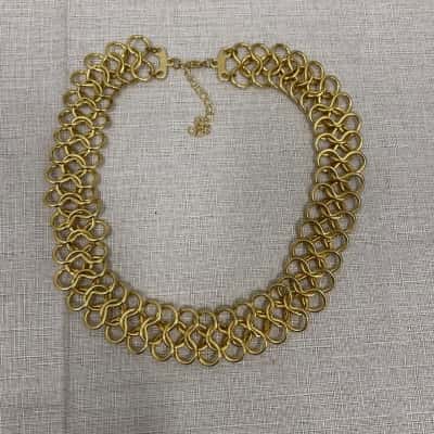 Women's Chunky Necklace Gold Costume Jewellery 
