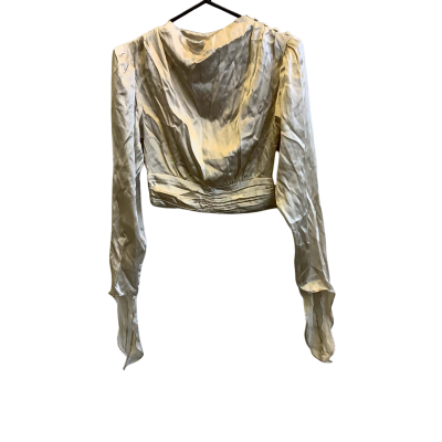 BNWT Saint Armont Women's Size 6 Ardent Blouse Champagne 