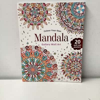 NEW - Colour-Your-Own Mandala Gallery Wall Art book