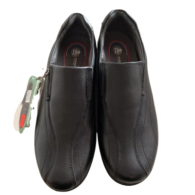 New Bata Industries ‘Grasp’ Mens  Size 40/US9 Black Dress Shoes 