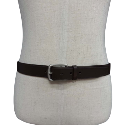 Coach Chocolate Brown Belt  Size 38 with Silver Buckle